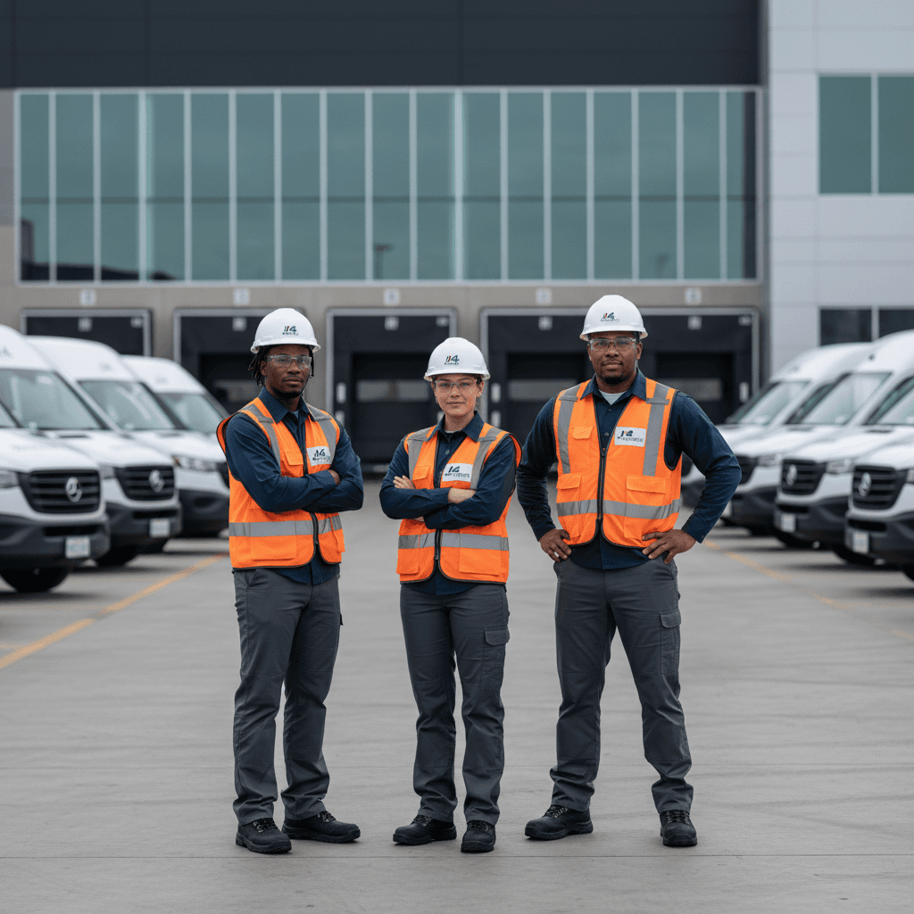 J4 Transit & Logistics professional delivery team